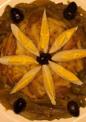 صورة لوصفة 💐 سلطة الفلفل والباذنجان 🍆 مشويين 💐