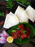 Neer Dosa & Prawn ghee roast