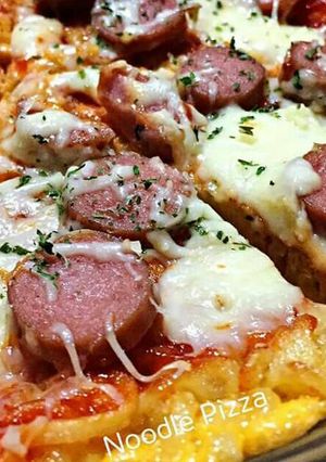 Foto resep Noodle Pizza