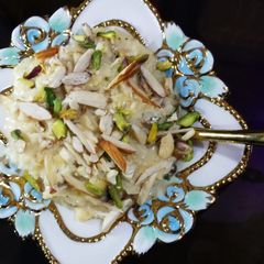 A picture of Milk Coconut Kheer Recipe |  Hashmi Kitchen.