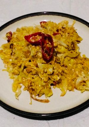 Foto resep Orek kol telor