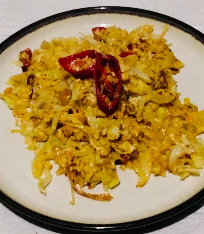 Foto resep Orek kol telor