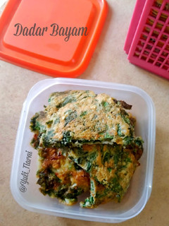Foto resep Telur dadar bayam