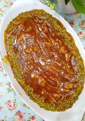 عکسی از دستور 🍒حلوا مسقطی 🍒