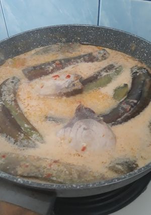 Foto resep Terong Tuna Kuah Santan