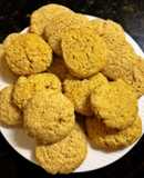 Galletas dulces de avena cítricas