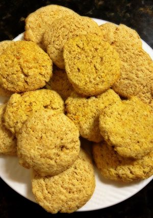 Una foto de Galletas dulces de avena cítricas
