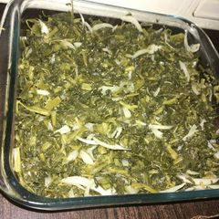 A picture of Boer beans leaves.