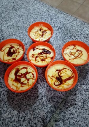 Una foto de Crema catalana