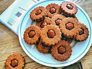 Sablés chocolat noir fleur de sel #chocomie by Maggy