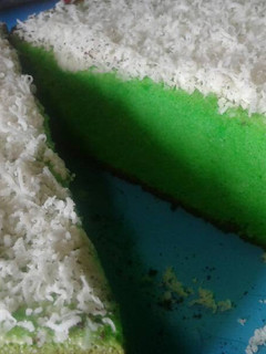 Foto resep Bolu pandan keju panggang sederhana