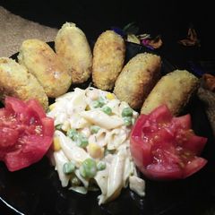 A picture of Beef Resha Kabab.