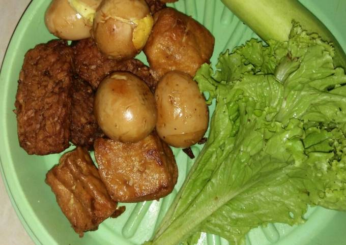 Resep: Baceman Tahu Tempe Telur Istimewa