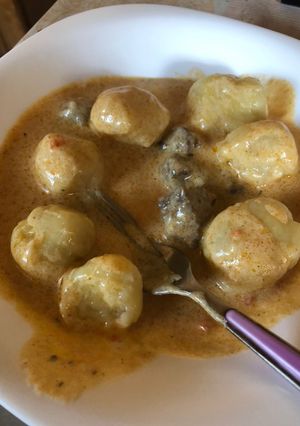 Hamis vadas, krumpligombóccal recept fotója