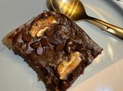 Una foto de brownies thermomix
