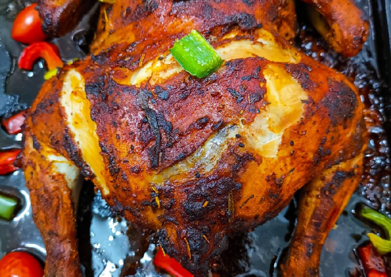 Ayam panggang dengan rosemary