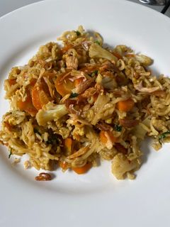 Foto resep Mie goreng telur sayur