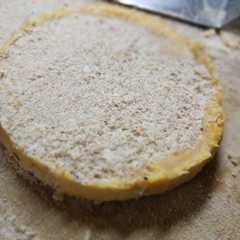 Una foto de Hamburguesas de garbanzos y zapallo