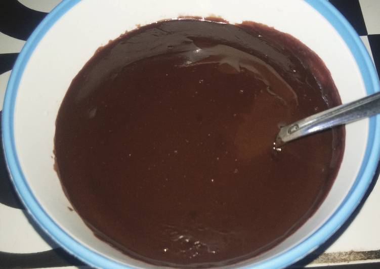 Langkah membuat Selai coklat homemade . praktis dan enduulllsss gurih