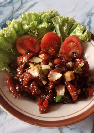 Foto resep Daging Masak Pepper Sauce