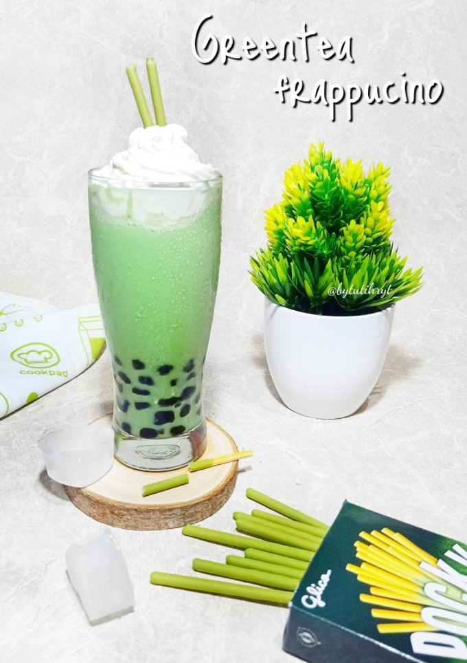 Foto resep Greentea frappuccino