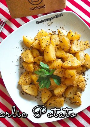 Foto resep Garlic Potato