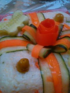 صورة لوصفة سلطة ارز (ماسيدوان)