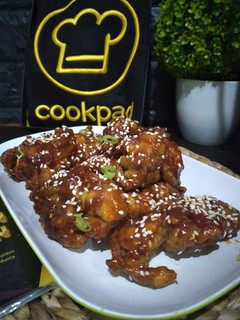 Foto resep Ayam Goreng Korea