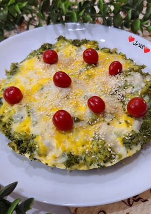 عکسی از دستور املت بروکلی😋