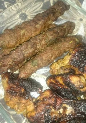 صورة لوصفة كفتة للشواء على الفحم 🍖