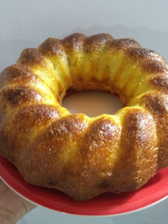 Una foto de Budín Keto de 🍊🥥 y jengibre