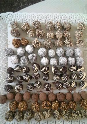 Una foto de Trufas de café