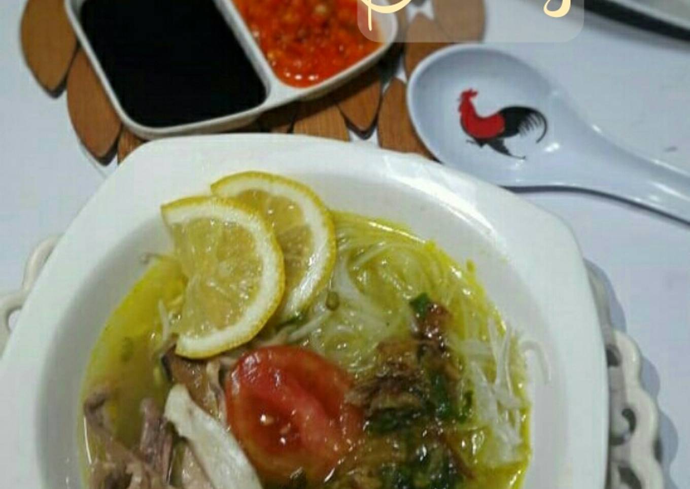 Soto Ayam Bening