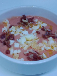Una foto de Salmorejo