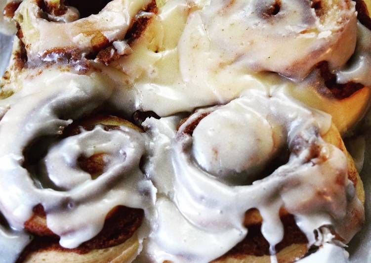 Simple Way to Prepare Perfect Better Than Bakery Cinnamon Rolls 🍴