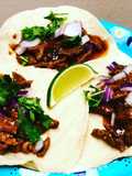 Carne Picada Flatbed Street Tacos