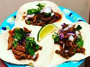 A picture of street tacos