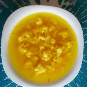 Sopa de coliflor o "Sopa de arbolitos"