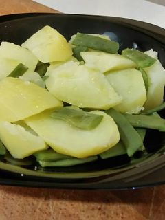 Una foto de Patatas con judías verdes (Hervido)