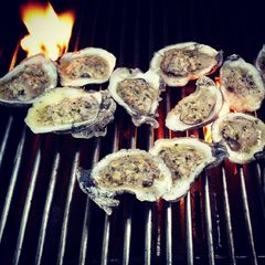 A picture of New Orleans Chargrilled Oysters.