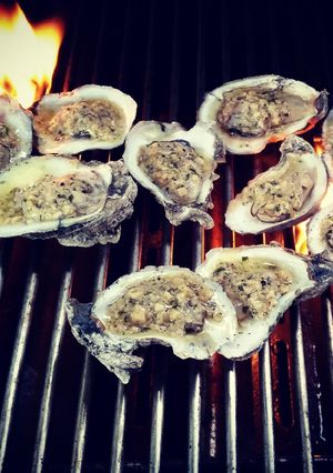 A picture of New Orleans Chargrilled Oysters.