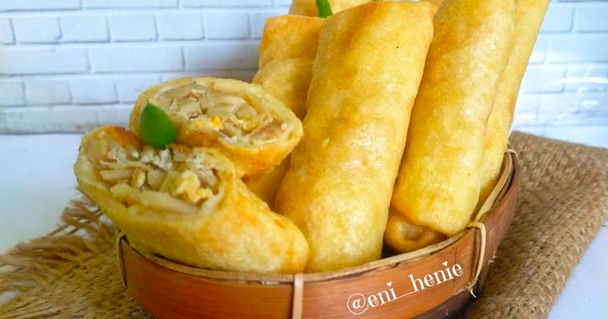 Resep 270 Lumpia Isi Rebung Udang Telur Khas Semarang Oleh Eni Henie