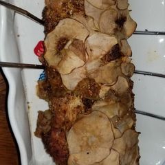 A picture of Apple infused smoked pork tenderloin.