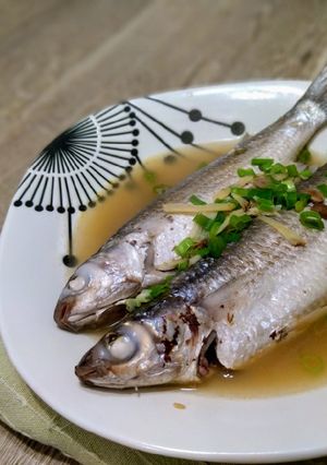 豆豉燒煮薑絲豆仔魚 的食譜成品照片