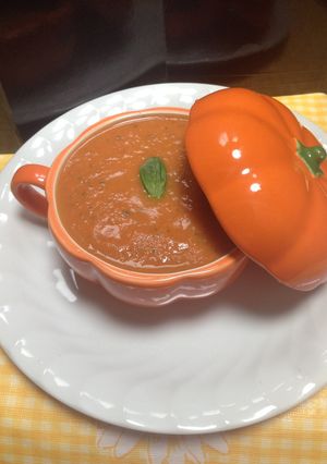 Una foto de Salsa de tomate casera