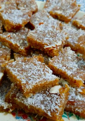 A picture of Bread Burfi.
