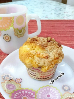 Foto resep Vanilla muffin with streusel crumb