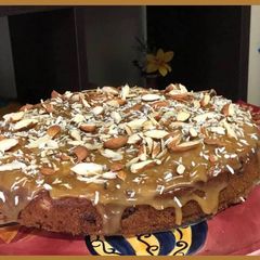 Moist dates and nuts cake A picture of Moist dates and nuts cake.