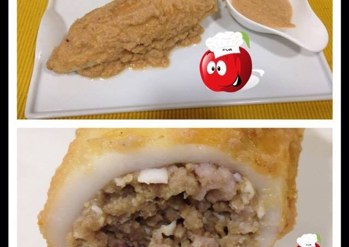 Calamares rellenos de la yaya conchi