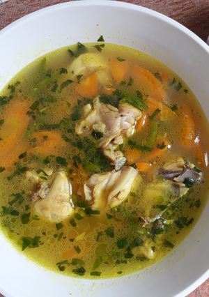 Foto resep Sup Ayam Ala Kadarnya